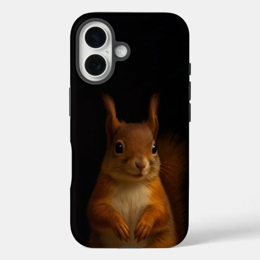 ブラック4ラグジュアリーiPhone 16ケースメイト、レッドリス Case-Mate iPhoneケース (裏面)
