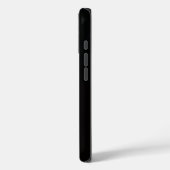 ブラック4ラグジュアリーiPhone 16ケースメイト、緋色のオウム Case-Mate iPhoneケース (裏面 / 左)