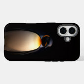 ブラック4ラグジュアリーiPhone 16 Case-Mate、エンペラーペンギン Case-Mate iPhoneケース (裏面 (横))