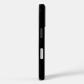ブラック4ラグジュアリーiPhone 16 Mate、ブルーリボンウナギ Case-Mate iPhoneケース (裏面 / 右)