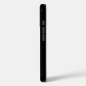 ブラック4ラグジュアリーiPhone 16 Mate、ブルーリボンウナギ Case-Mate iPhoneケース (裏面 / 左)