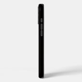 ブラック4ラグジュアリーiPhone 16 Plus、ふわふわのマーモット Case-Mate iPhoneケース (裏面 / 左)