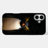 ブラック4ラグジュアリーiPhone 16 Plus、イワトビペンギン Case-Mate iPhoneケース (裏面 (横))
