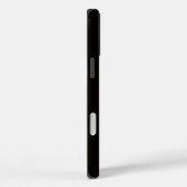 ブラック4ラグジュアリーiPhone 16 Plus、コサギ Case-Mate iPhoneケース (裏面 / 右)