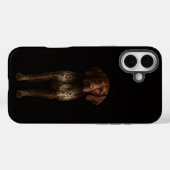 ブラック4ラグジュアリーiPhone 16 Plus、ジャーマンポインタードッグ Case-Mate iPhoneケース (裏面 (横))