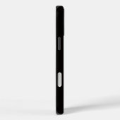 ブラック4ラグジュアリーiPhone 16 Plus、スタイリッシュなイタチ Case-Mate iPhoneケース (裏面 / 右)