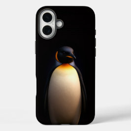 ブラック4ラグジュアリーiPhone 16 Plus Mate、エンペラーペンギン iPhone 16 Plusケース