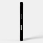 ブラック4ラグジュアリーiPhone 16 Proケースメイト、金色の目フクロウ Case-Mate iPhoneケース (裏面 / 右)