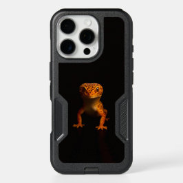 ブラック4ラグジュアリーiPhone 16 Proケース, ヒョウモントカゲモドキ