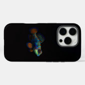ブラック4ラグジュアリーiPhone 16 Pro、ドラゴネットマンダリン Case-Mate iPhoneケース (裏面 (横))
