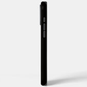 ブラック4ラグジュアリーiPhone 16 Pro Max、エレガントなカモノハシ Case-Mate iPhoneケース (裏面 / 左)