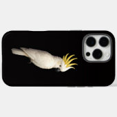 ブラック4ラグジュアリーiPhone 16 Pro Max , オウムトキンカ Case-Mate iPhoneケース (裏面 (横))