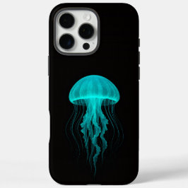 ブラック4ラグジュアリーiPhone 16 Pro Max、グリーンクラゲ iPhone 16 Pro Maxケース