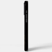 ブラック4ラグジュアリーiPhone 16 Pro Max ゴールデンアイフクロウ Case-Mate iPhoneケース (裏面 / 左)