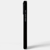 ブラック4ラグジュアリーiPhone 16 Pro Max、タフテッドコケット Case-Mate iPhoneケース (裏面 / 左)