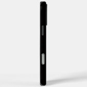 ブラック4ラグジュアリーiPhone 16 Pro Max、タフテッドコケット Case-Mate iPhoneケース (裏面 / 右)
