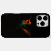 ブラック4ラグジュアリーiPhone 16 Pro Max、タフテッドコケット Case-Mate iPhoneケース (裏面 (横))
