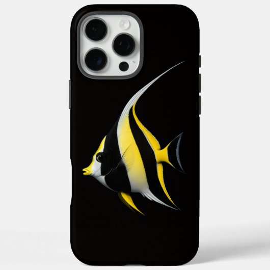 ブラック4ラグジュアリーiPhone 16 Pro Max, モーリッシュアイドル Case-Mate iPhoneケース (裏面)