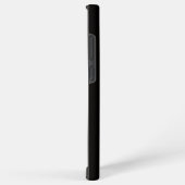 ブラック4ラックスギャラクシーS22ウルトラ、ピンクイグアナ SAMSUNG GALAXYケース (右側面)