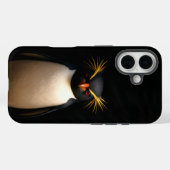 ブラック4ルクアイフォン16メイト、イワトビペンギン Case-Mate iPhoneケース (裏面 (横))
