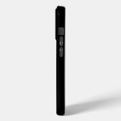 ブラック4ルクシィ iPhone 15 Pro Mate 純白のバラ Case-Mate iPhoneケース (裏面 / 左)