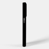 ブラック4ルクシィ iPhone 15 Pro Mate 純白のバラ Case-Mate iPhoneケース (裏面 / 右)