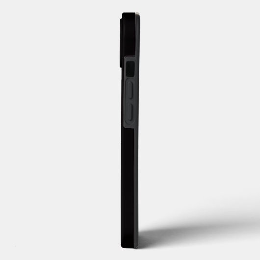 ブラック4ルクシィiPhone 13ケース、ネオンブルークラゲ Case-Mate iPhoneケース (裏面 / 左)