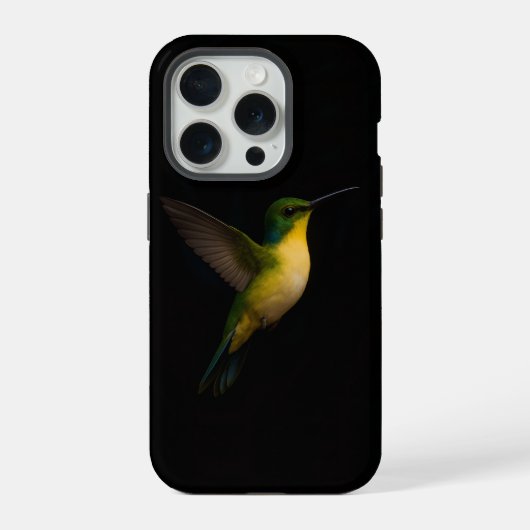 ブラック4ルクシーハiPhone 15 Pro Case-Mate、飛翔する鳥 iPhoneケース (裏面)
