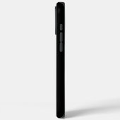 ブラック4ルクシーハiPhone 16 Pro Maxケース、飛翔する鳥 Case-Mate iPhoneケース (裏面 / 左)