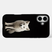 ブラック4ルクシーモデル iPhone 16 Plus ケース、アイシーホッキョクギツネ Case-Mate iPhoneケース (裏面 (横))