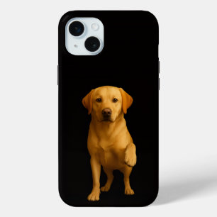 ブラック4ルクス、やさしいラブラドールiPhone 15 Plus iPhone 15 Miniケース