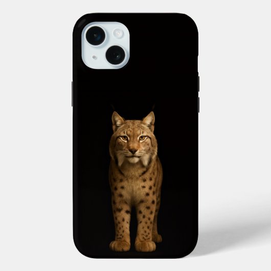 ブラック4ルクス サイレントリンクス iPhone 15 Plus Case-Mate iPhoneケース (裏面)