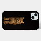 ブラック4ルクス サイレントリンクス iPhone 15 Plus Case-Mate iPhoneケース (裏面 (横))