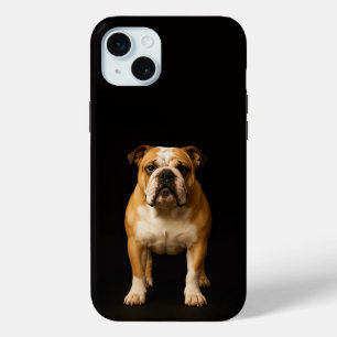 ブラック4ルクス スタミナブルドッグ iPhone 15 Plus Miniケース