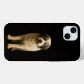 ブラック4ルクス ミオリティック・シェパード iPhone 15 Plus Case-Mate iPhoneケース (裏面 (横))