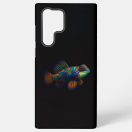ブラック4ルクス Galaxy S22 Ultra、マンダリンフィッシュ Samsung Galaxy S22 Ultraケース