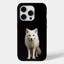 ブラック4ルクス iPhone 15 Pro Mate アイボリー ホッキョクギツネ Proケース