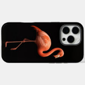 ブラック4ルクス iPhone 16 Pro Max、ピンクフラミンゴ Case-Mate iPhoneケース (裏面 (横))