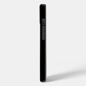 ブラック4ルクスiPhone14マット、 アカアシシギ Case-Mate iPhoneケース (裏面 / 左)