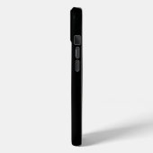 ブラック4ルクスiPhone15ケースメイト、飛翔する鳥 Case-Mate iPhoneケース (裏面 / 左)