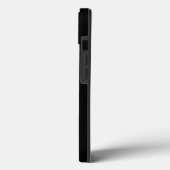 ブラック4ルクスiPhone 13ケース、ピンクのフラミンゴ Case-Mate iPhoneケース (裏面 / 左)