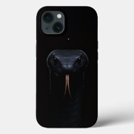 ブラック4ルクスiPhone 13ケース ブラックマンバのエレガンス iPhone 13ケース