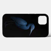 ブラック4ルクスiPhone 13、コシアカツルムラサギサギ Case-Mate iPhoneケース (裏面 (横))