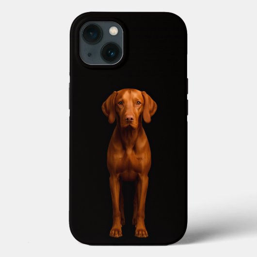 ブラック4ルクスiPhone 13、敏捷なヴィスラ犬 Case-Mate iPhoneケース (裏面)