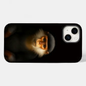 ブラック4ルクスiPhone 14 Case-Mate、レッド・ドゥク Case-Mate iPhoneケース (裏面 (横))