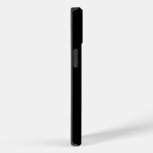 ブラック4ルクスiPhone 14 Case-Mate、金色の目のフクロウ Case-Mate iPhoneケース (裏面 / 右)