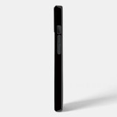 ブラック4ルクスiPhone 14 Mateケース、敏捷なヴィスラ犬 Case-Mate iPhoneケース (裏面 / 左)
