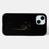 ブラック4ルクスiPhone 15ケース、ブラックパンサー Case-Mate iPhoneケース (裏面 (横))