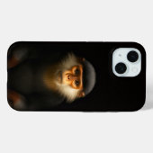 ブラック4ルクスiPhone 15 Case-Mate、レッドドゥクラングール Case-Mate iPhoneケース (裏面 (横))
