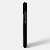 ブラック4ルクスiPhone 15 Mate、カンムリオオハシ Case-Mate iPhoneケース (裏面 / 左)